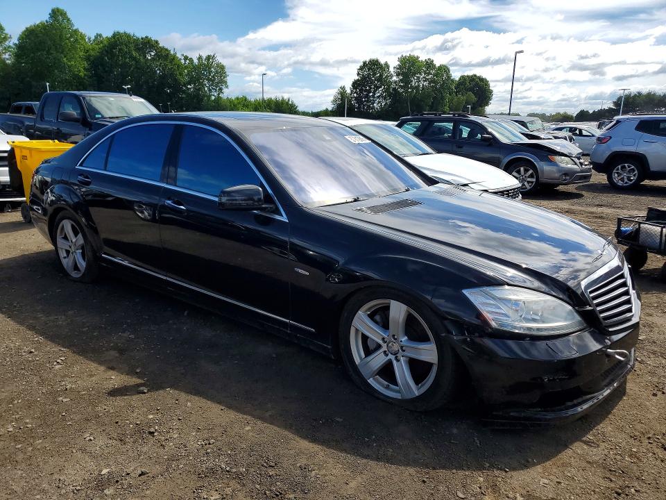2012 Mercedes-benz S class VIN WDDNG9EB4CA448665 COPART salvage auction — FRONT END, Ma - Certificate Of Title (P), sold $2,500 on 2026-07-02 (photo 4)
