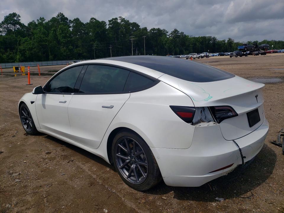 2020 Tesla VIN 5YJ3E1EB4LF618488 COPART salvage auction — REAR END, LA - CERT OF TITLE-SALVAGE, sold $5,300 on 2026-07-21 (photo 2)