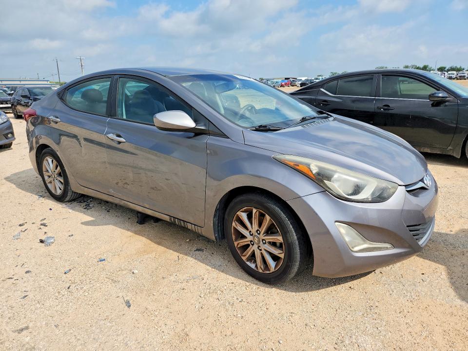 2014 Hyundai VIN 5NPDH4AE4EH488052 COPART salvage auction — SIDE, La - Cert Of Title-Salvage, sold $900 on 2026-07-09 (photo 4)