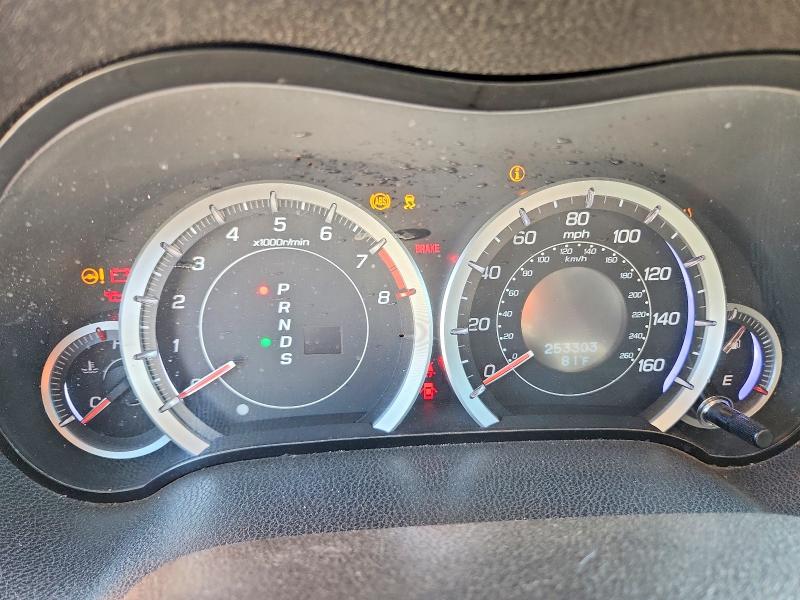 2012 Acura VIN JH4CU2F45CC013996 COPART salvage auction — FRONT END, Ca - Salvage Certificate, sold $350 on 2026-07-09 (photo 9)