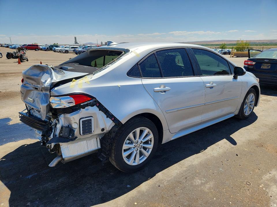2026 Toyota Corolla VIN JTDB4MEE7T3045089 COPART salvage auction — REAR END, NM - CERT OF TITLE-SALVAGE (P), sold $1,400 on 2026-07-23 (photo 3)