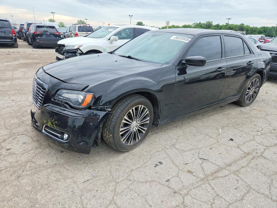 2014 Chrysler 300 VIN 2C3CCAGG6EH287753 COPART salvage auction — FRONT END, Salvage Title, sold $225 on 2026-07-28 (photo 1)