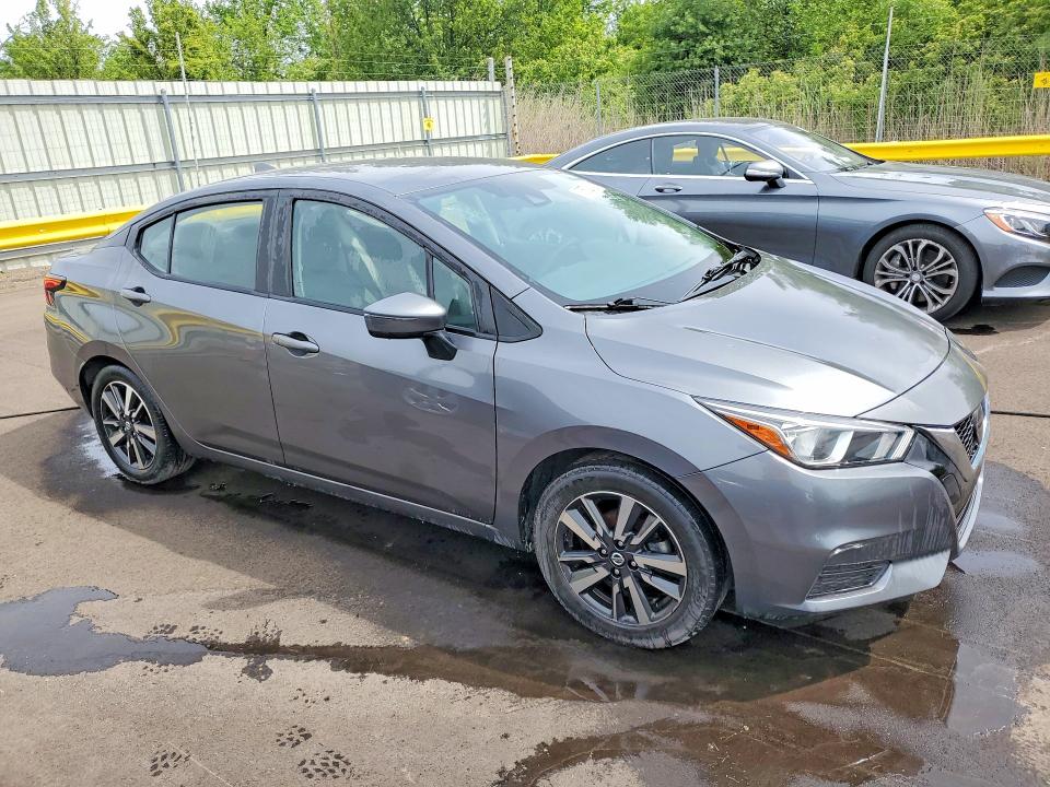 2021 Nissan Versa VIN 3N1CN8EV3ML848077 COPART salvage auction — SIDE, Mi - Certificate Of Title, sold $1,950 on 2026-07-02 (photo 4)
