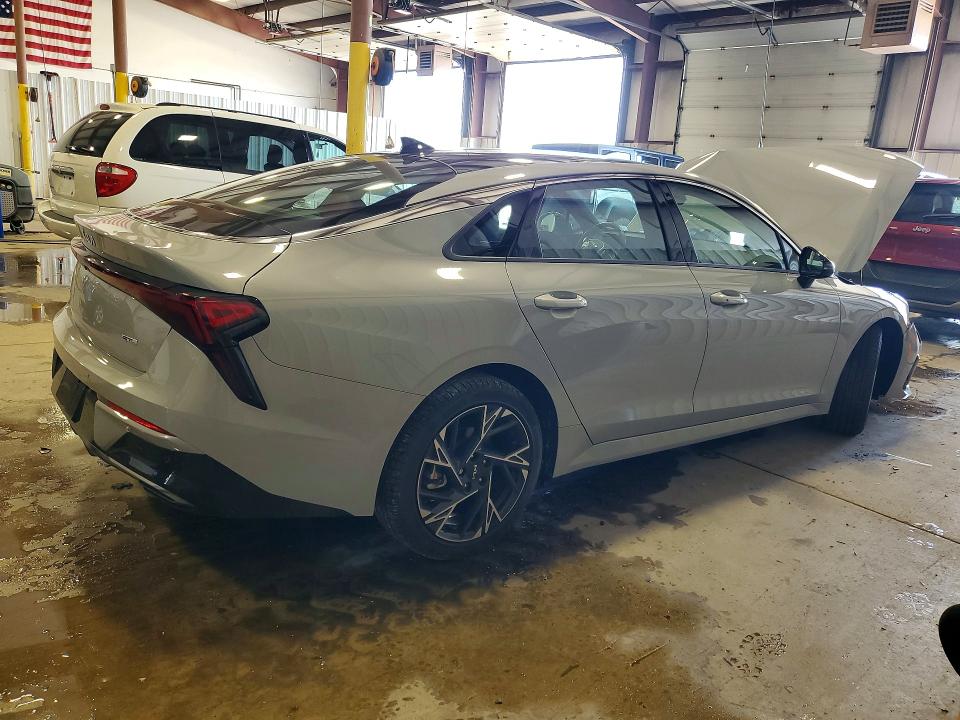 2025 Kia K5 VIN KNAG64J76S5380626 COPART salvage auction — FRONT END, Pa - Certificate Of Salvage, sold $2,300 on 2026-07-28 (photo 3)
