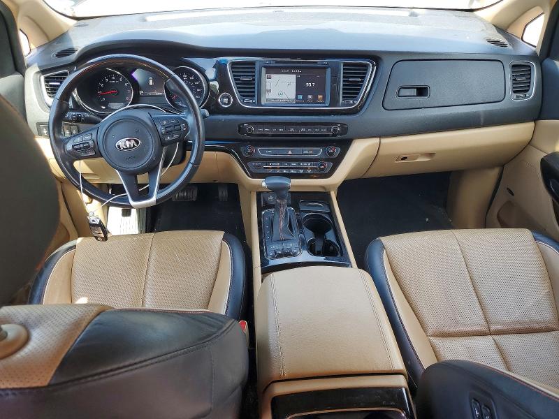 2017 Kia SEDONA VIN KNDME5C18H6334077 COPART salvage auction — FRONT END, Ga - Cert Of Title-Salvage, sold $2,950 on 2026-07-24 (photo 8)