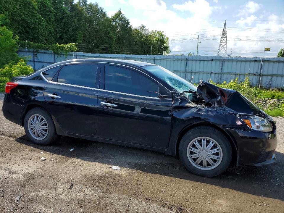 2016 Nissan Sentra VIN 3N1AB7AP2GL648135 COPART salvage auction — FRONT END, On - Permit Irrepairable, sold $575 on 2026-07-02 (photo 4)