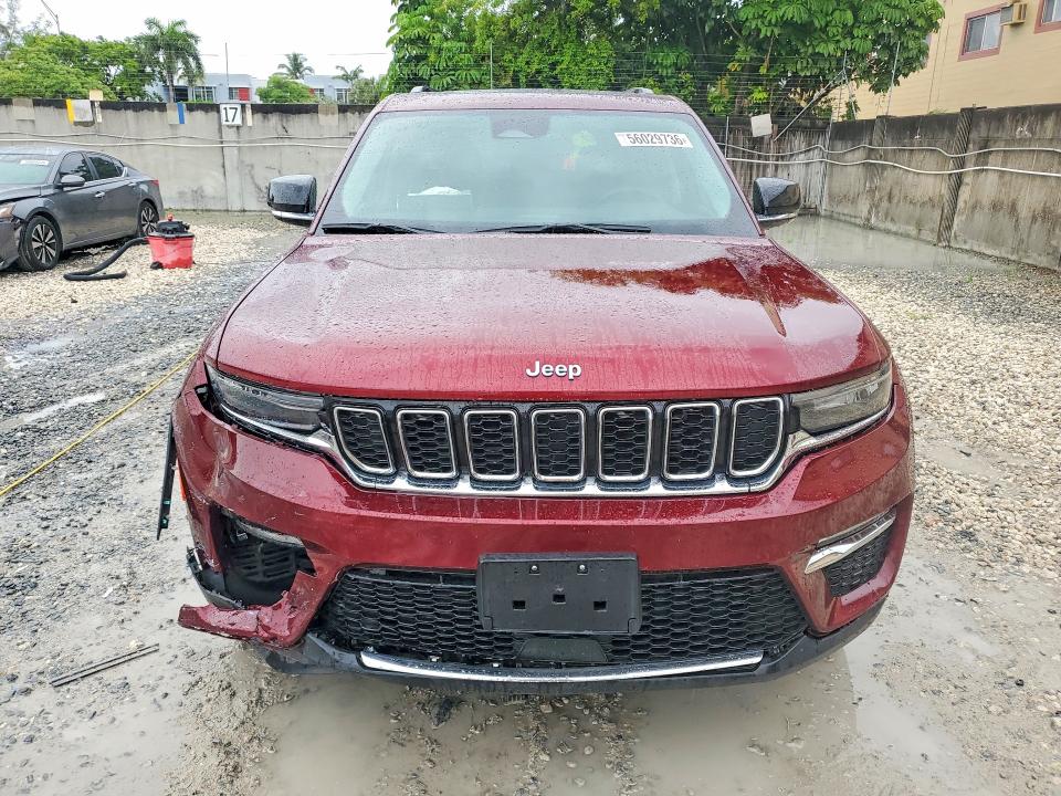 2023 Jeep Cherokee VIN 1C4RJYB65PC649094 COPART salvage auction — FRONT END, Fl - Cert Of Title Slvg Rebuildable, sold $11,400 on 2026-07-31 (photo 5)