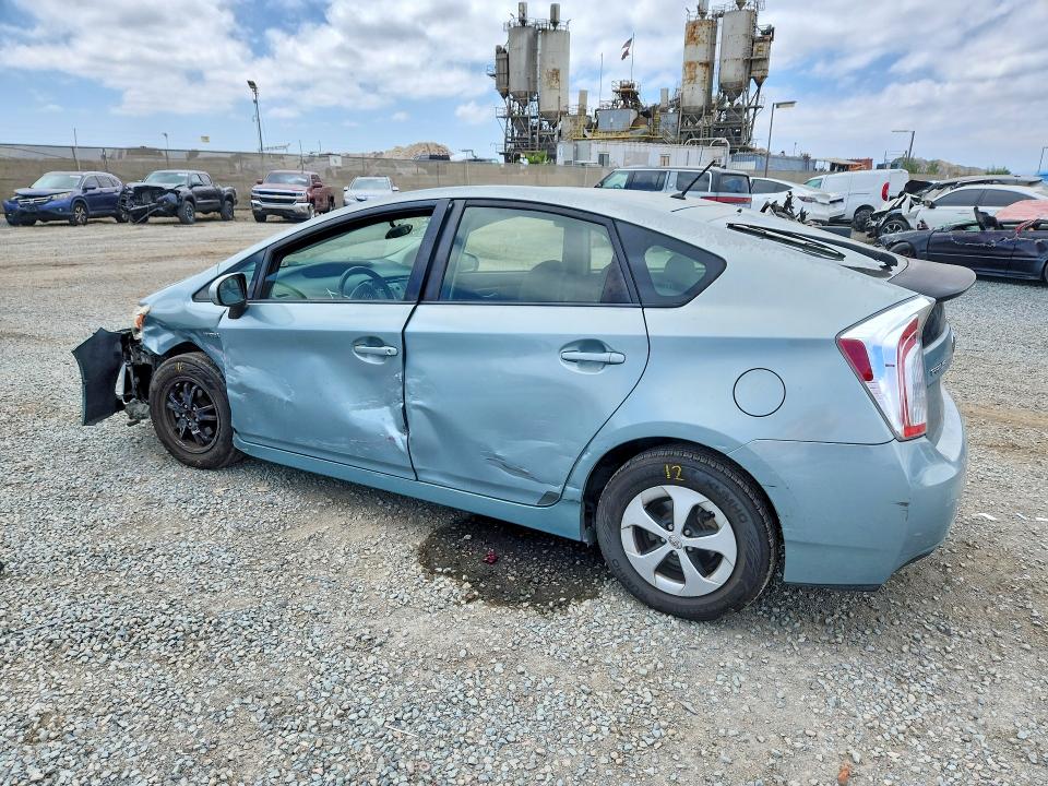 2013 Toyota VIN JTDKN3DU2D5617157 COPART salvage auction — FRONT END, Ca - Salvage Certificate, sold $1,800 on 2026-07-31 (photo 2)
