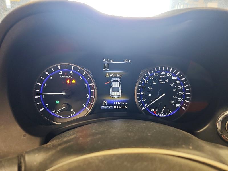 2018 Infiniti Q60 VIN JN1EV7EL4JM391315 COPART salvage auction — NORMAL WEAR, ON - PERMIT NO BRAND - UNFIT (P), sold $10,000 on 2026-07-22 (photo 9)