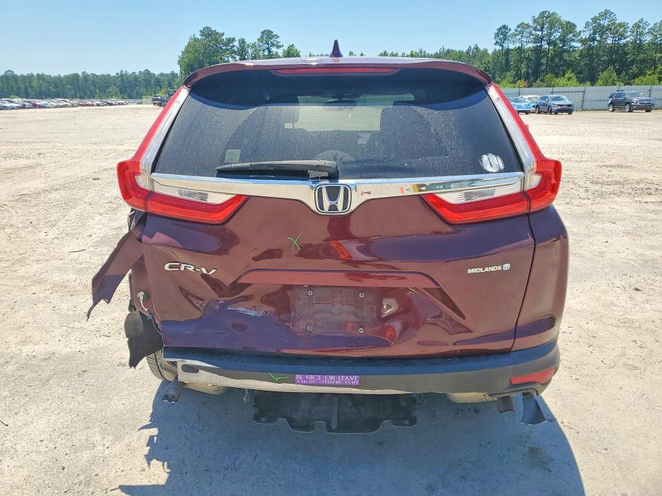 2017 Honda VIN 7FARW1H87HE005462 COPART salvage auction — REAR END, SC - CERT OF TITLE-SALVAGE, sold $6,000 on 2026-07-08 (photo 6)