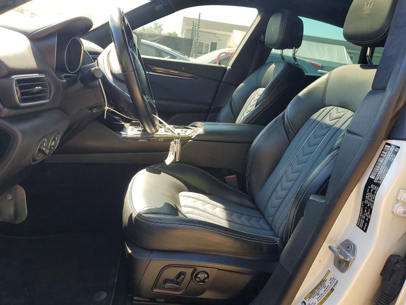 2017 Maserati Levante VIN ZN661XUL2HX248109 COPART salvage auction — FRONT END, Md - Cert Of Salvage > 75% Damage, sold $4,550 on 2026-07-14 (photo 7)