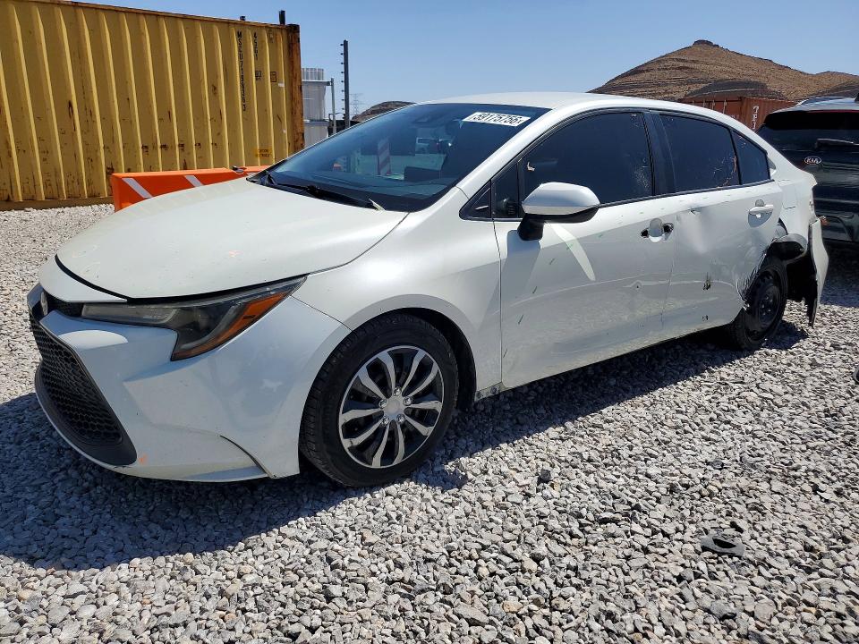 2020 Toyota Corolla VIN JTDEPRAE6LJ057690 COPART salvage auction — REAR END, Nv - Salvage Title, sold $3,850 on 2026-07-15 (photo 1)