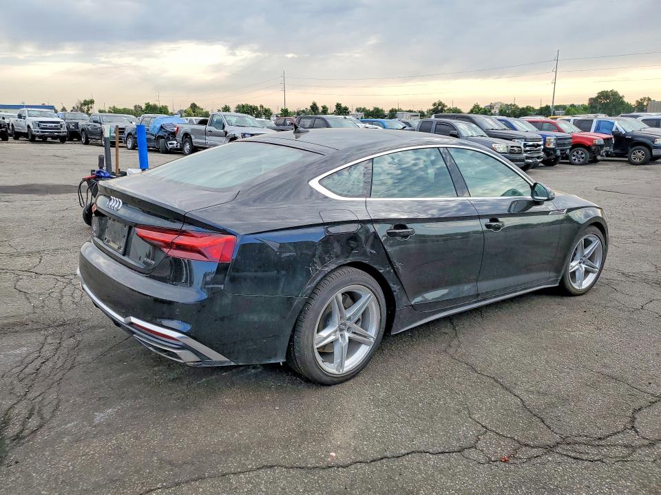 2021 Audi VIN WAUDACF57MA003686 COPART salvage auction — SIDE, CO - PUBLIC - SALVAGE TITLE (P), sold $8,800 on 2026-07-28 (photo 3)