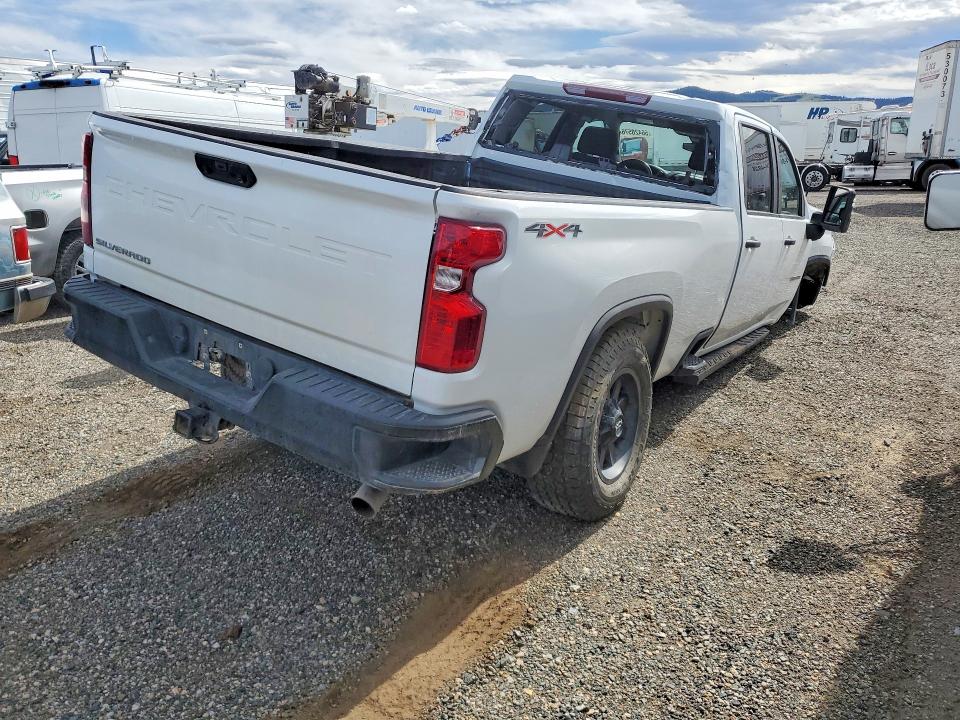 2024 Chevrolet Silverado VIN 1GC4YLE7XRF265245 COPART salvage auction — FRONT END, Mt - Salvage Certificate Of A Vehic, sold $2,200 on 2026-07-28 (photo 3)