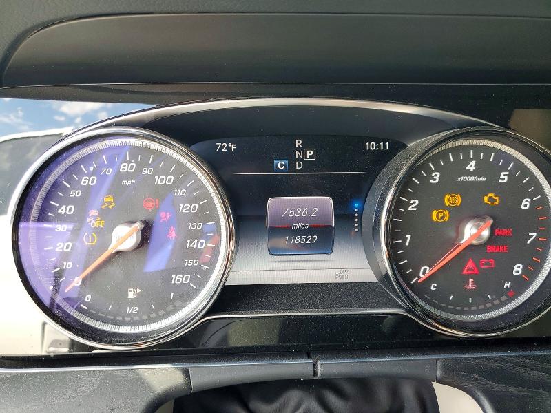 2018 Mercedes-benz E-klasse VIN WDDZF4JB1JA428982 COPART salvage auction — VANDALISM, Ca - Salvage Certificate, sold $8,300 on 2026-07-14 (photo 9)