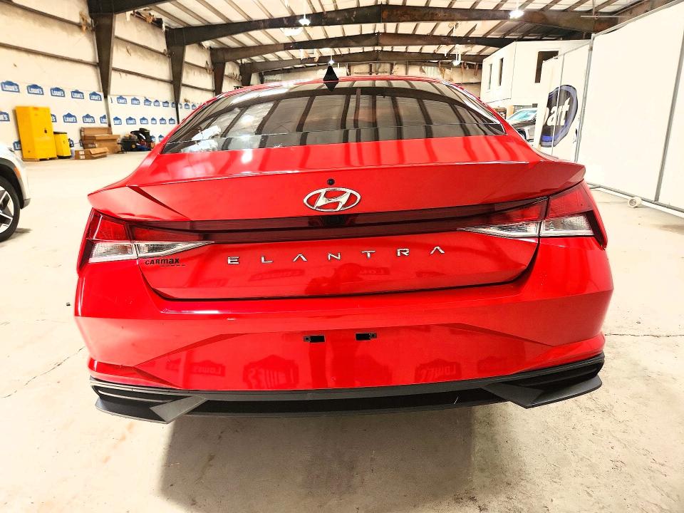 2021 Hyundai Elantra VIN 5NPLM4AG7MH000896 COPART salvage auction — FRONT END, TN - CERTIFICATE OF TITLE, sold $150 on 2026-07-29 (photo 6)