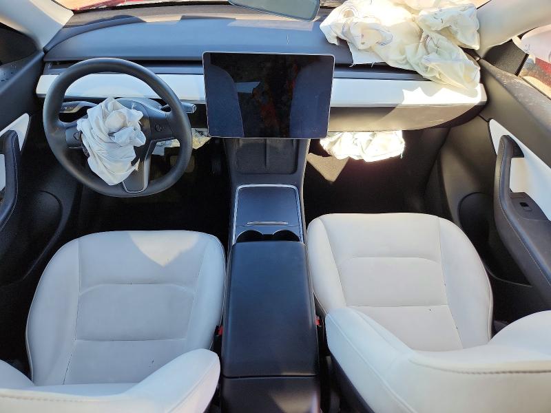 2022 Tesla VIN 7SAYGDEEXNF343579 COPART salvage auction — FRONT END, Il - Salvage Certificate, sold $3,250 on 2026-07-28 (photo 8)