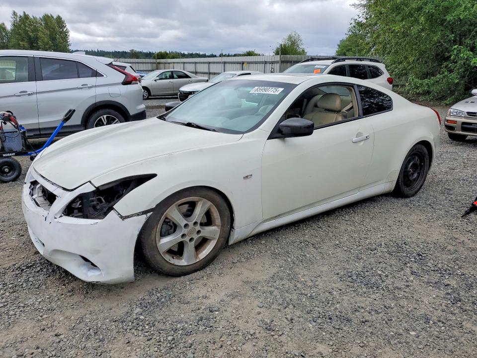 2008 Infiniti G37 VIN JNKCV64E48M102640 COPART salvage auction — FRONT END, Wa - Bill Of Sale, sold $250 on 2026-07-06 (photo 1)