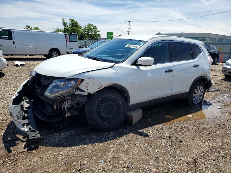 2016 Nissan VIN KNMAT2MV1GP737898 COPART salvage auction — FRONT END, Il - Salvage Certificate, sold $750 on 2026-07-31 (photo 1)