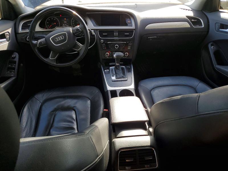 2015 Audi A4 VIN WAUBFAFL4FN027516 COPART salvage auction — FRONT END, Ca - Salvage Certificate, sold $1,050 on 2026-07-02 (photo 8)