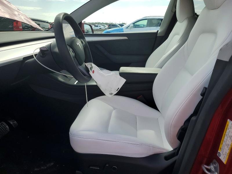 2025 Tesla Model y VIN 7SAYGDEE6SA352627 COPART salvage auction — REAR END, Fl - Cert Of Title Slvg Rebuildable, sold $14,300 on 2026-07-06 (photo 7)