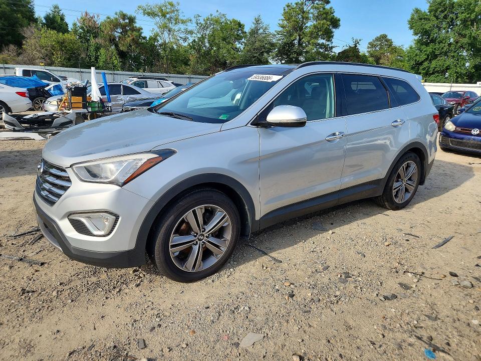 2015 Hyundai Santa fe VIN KM8SR4HF8FU110340 COPART salvage auction — REAR END, Va - Certificate Of Title, sold $1,900 on 2026-07-14 (photo 1)