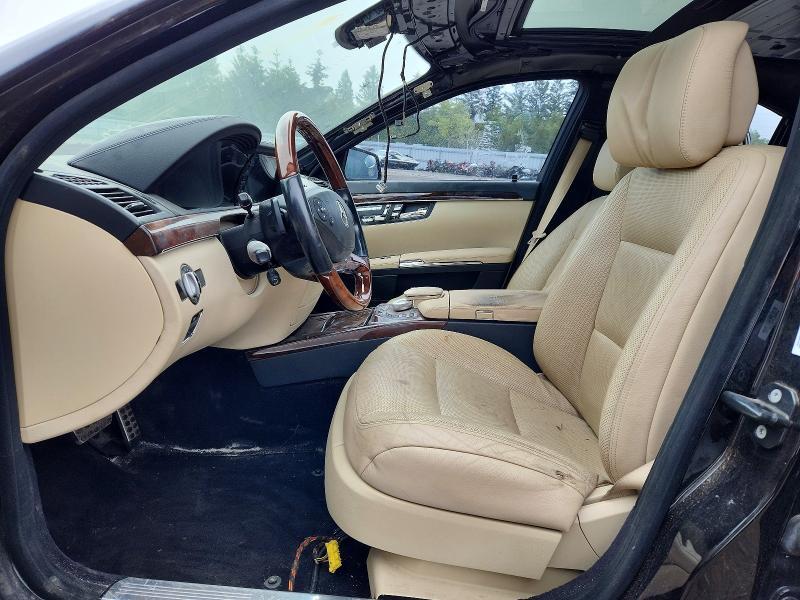 2011 Mercedes-benz S-klasse VIN WDDNF8EB6BA368232 COPART salvage auction — VANDALISM, On - Permit Irrepairable, sold $1,000 on 2026-07-16 (photo 7)