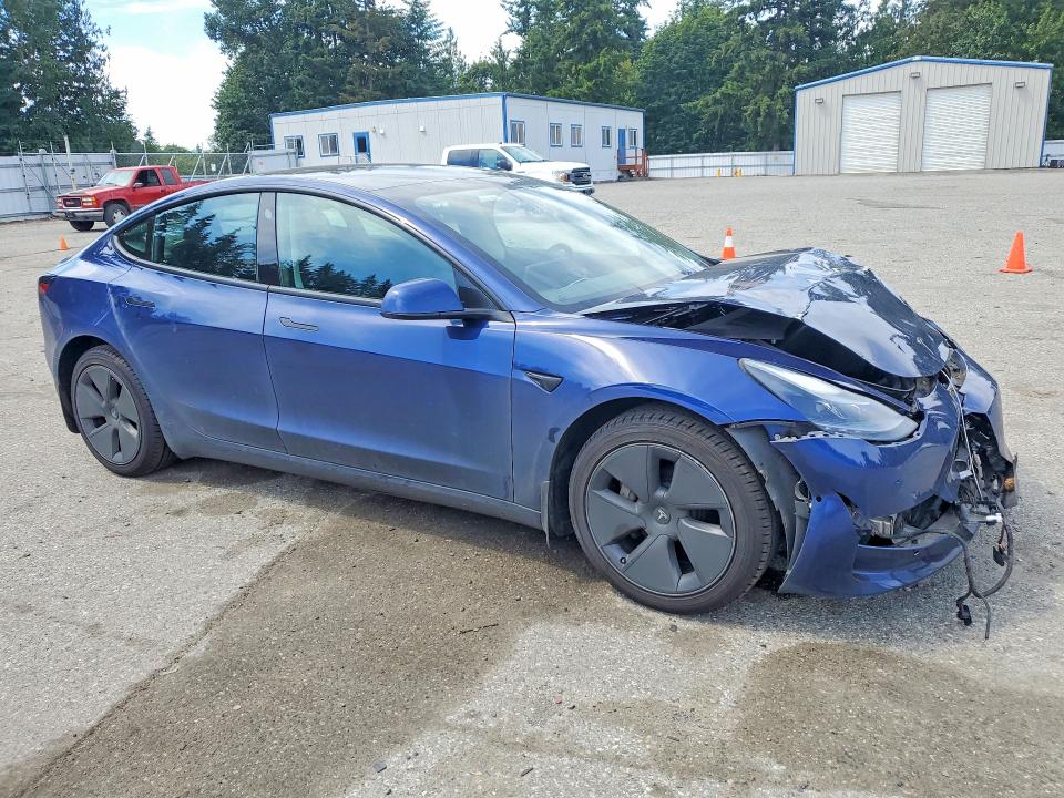 2022 Tesla VIN 5YJ3E1EB0NF131680 COPART salvage auction — FRONT END, Wa - Bill Of Sale, sold $8,200 on 2026-07-06 (photo 4)