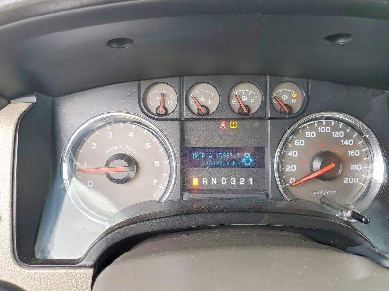 2010 Ford F-150 VIN 1FTFX1EV8AFC13633 COPART salvage auction — FRONT END, Ab - Oop - Active, sold $2,700 on 2026-08-04 (photo 9)