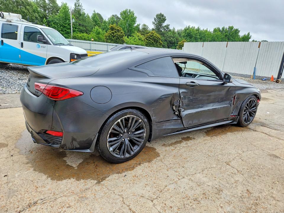 2017 Infiniti Q60 VIN JN1EV7EK7HM361579 COPART salvage auction — FRONT END, TN - SALVAGE CERTIFICATE, sold $3,000 on 2026-07-02 (photo 3)