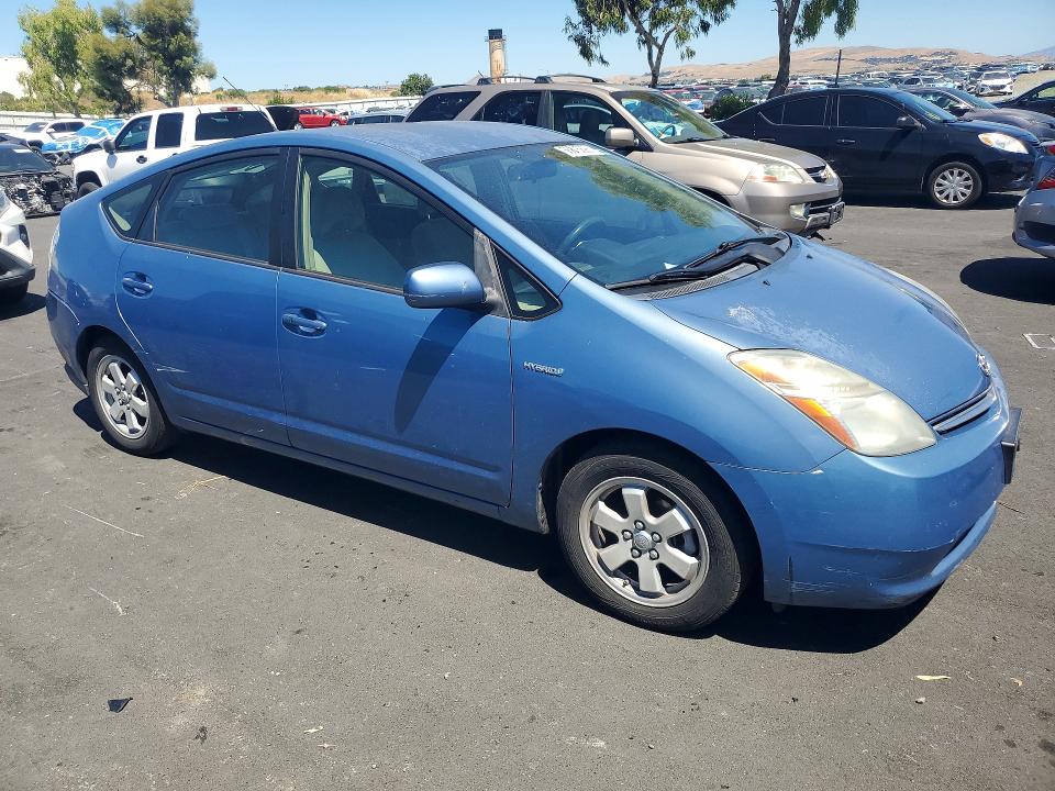 2006 Toyota Prius VIN JTDKB20U063151445 COPART salvage auction — VANDALISM, Ca - Salvage Certificate, sold $600 on 2026-07-20 (photo 4)