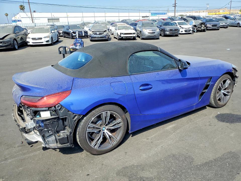 2023 BMW Z4 VIN WBAHF3C03PWY27056 COPART salvage auction — FRONT END, Ca - Salvage Certificate, sold $11,000 on 2026-07-13 (photo 3)