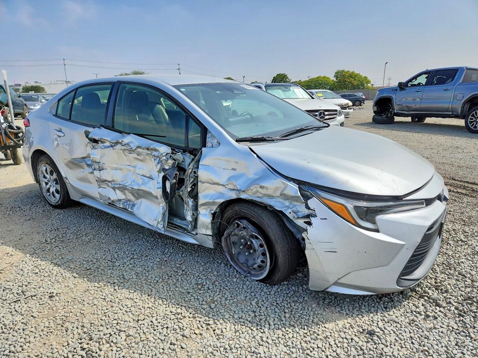 2024 Toyota Corolla VIN JTDBCMFEXRJ028728 COPART salvage auction — FRONT END, Ca - Salvage Certificate, sold $3,650 on 2026-07-28 (photo 4)