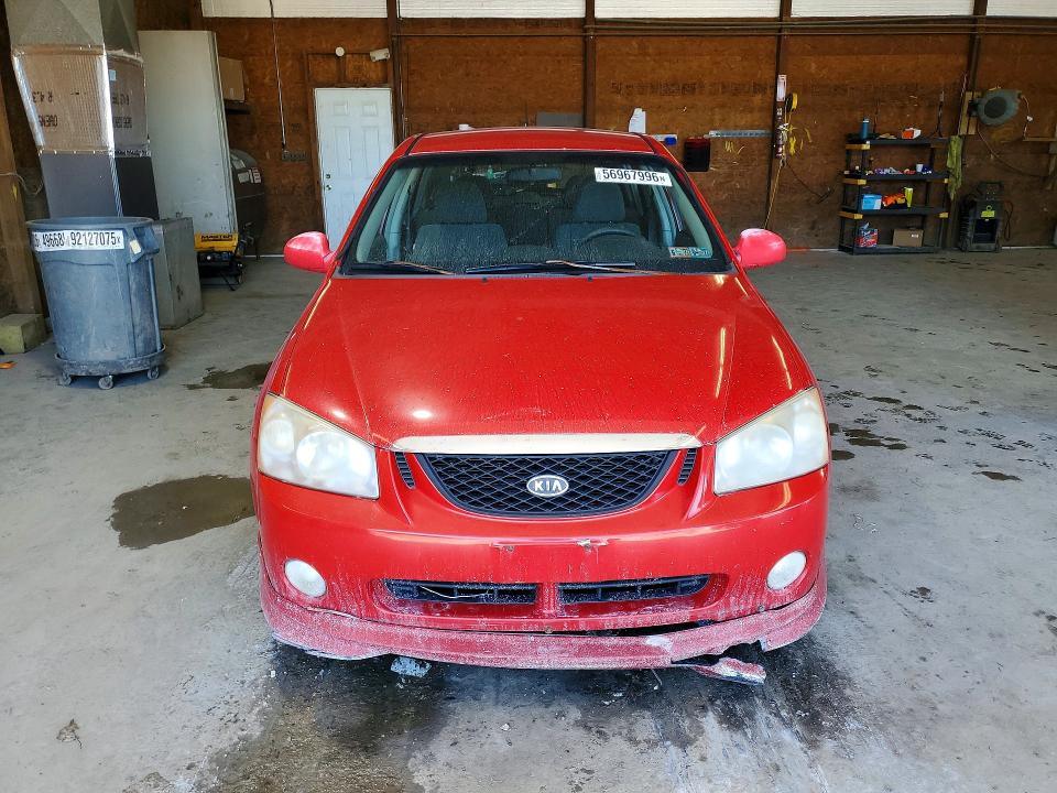2006 Kia Spectra VIN KNAFE161365244901 COPART salvage auction — MINOR DENT/SCRATCHES, Pa - Non Public Clean Title, sold $200 on 2026-07-09 (photo 5)