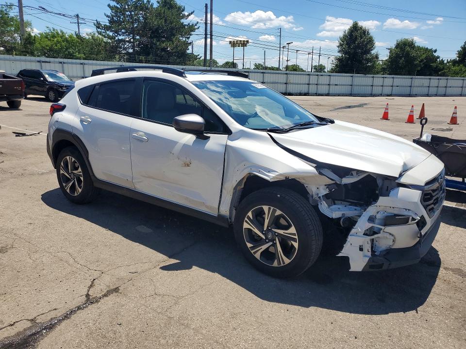 2024 Subaru Xv VIN JF2GUADC9RH257090 COPART salvage auction — FRONT END, Oh - Cert Of Title-Salvage, sold $7,200 on 2026-07-15 (photo 4)
