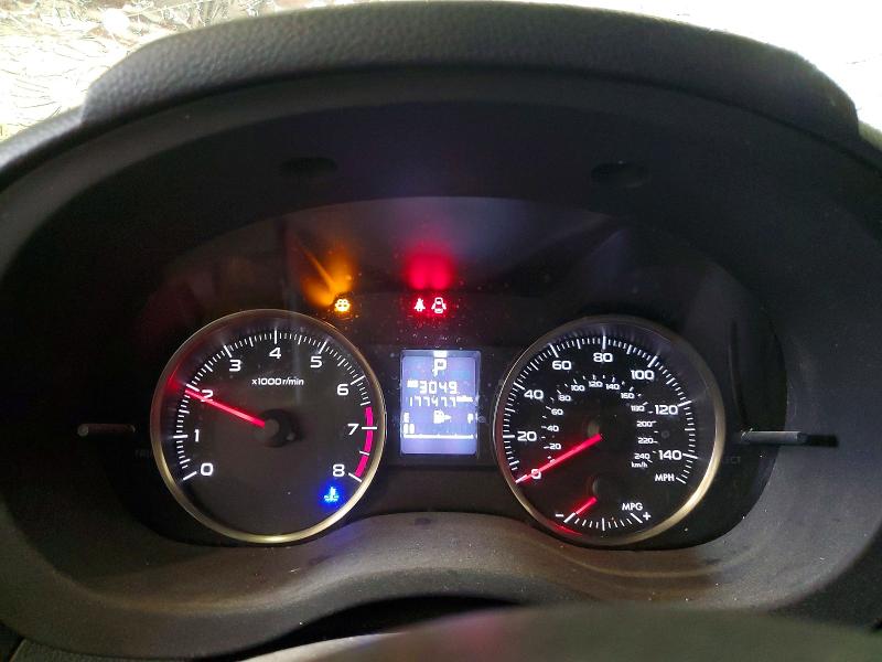 2014 Subaru Xv crosstrek VIN JF2GPAGC7E8232962 COPART salvage auction — BURN, Mi - Certificate Of Title, sold $375 on 2026-07-06 (photo 9)