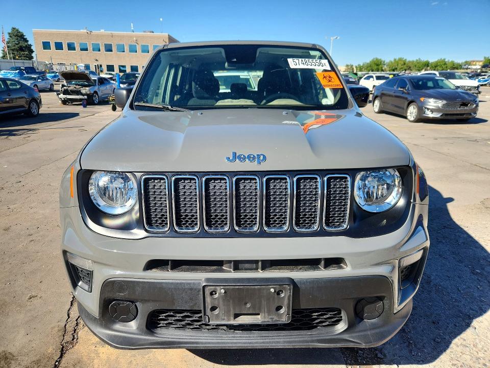 2021 Jeep Renegade VIN ZACNJDAB3MPM42763 COPART salvage auction — MECHANICAL, Co - Public - Salvage Title, sold $2,150 on 2026-07-20 (photo 5)