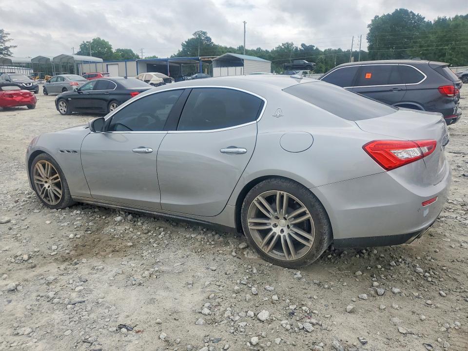 2017 Maserati Ghibli VIN ZAM57XSL1H1198896 COPART salvage auction — MINOR DENT/SCRATCHES, Ga - Certificate Of Title, sold $3,250 on 2026-07-13 (photo 2)