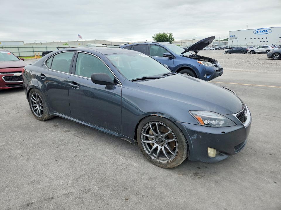 2006 Lexus Is 350 VIN JTHBE262962005563 COPART salvage auction — FRONT END, Ok - Certificate Of Title, sold $675 on 2026-07-24 (photo 4)