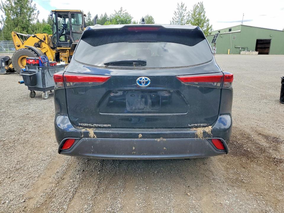 2021 Toyota Highlander hybrid VIN 5TDDBRCH4MS016495 COPART salvage auction — SIDE, Wa - Vehicle Cert Of Ownership-Titl, sold $10,200 on 2026-07-14 (photo 6)