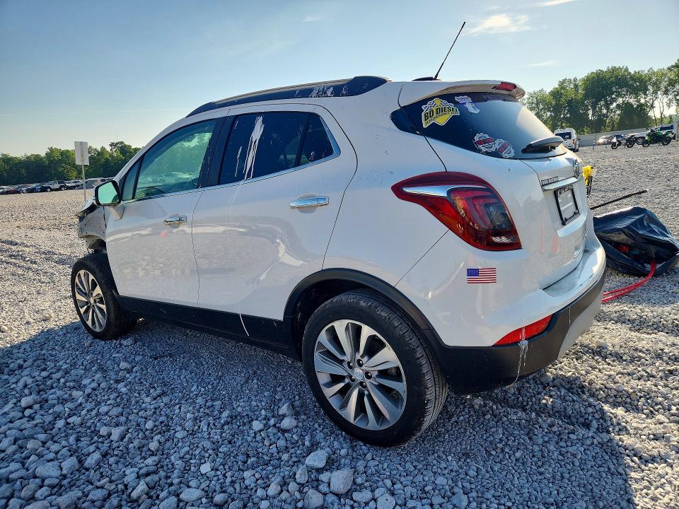 2019 Buick Encore VIN KL4CJASB7KB941526 COPART salvage auction — FRONT END, Oh - Certificate Of Title, sold $3,000 on 2026-07-27 (photo 2)