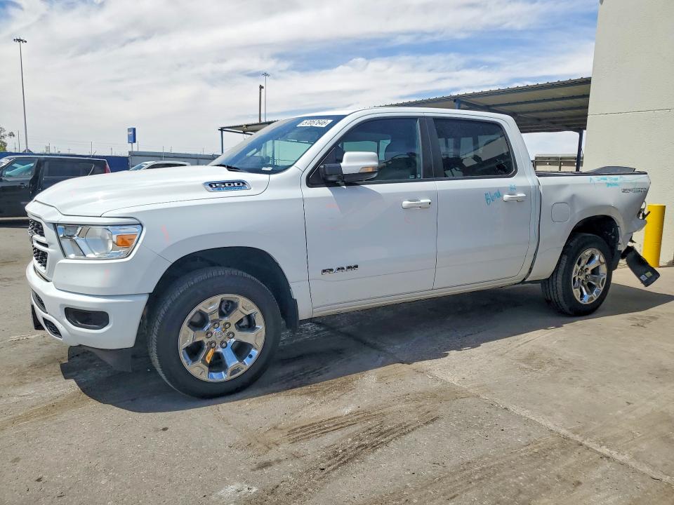 2022 Ram 1500 VIN 1C6RRFFG1NN343244 COPART salvage auction — REAR END, Nm - Cert Of Title-Salvage, sold $11,700 on 2026-08-14 (photo 1)