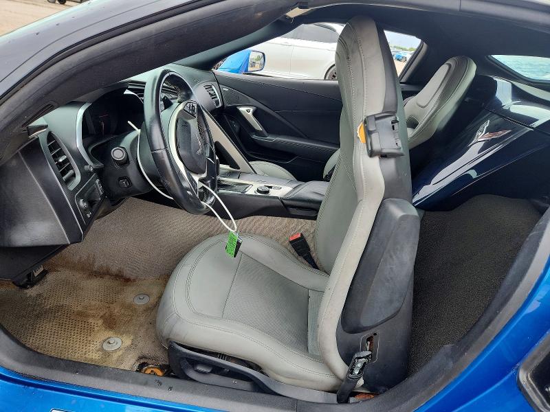 2016 Chevrolet Corvette stingray VIN 1G1YB3D79G5122707 COPART salvage auction — BURN, FL - CERT OF TITLE SLVG REBUILDABLE, sold $13,100 on 2026-07-16 (photo 7)