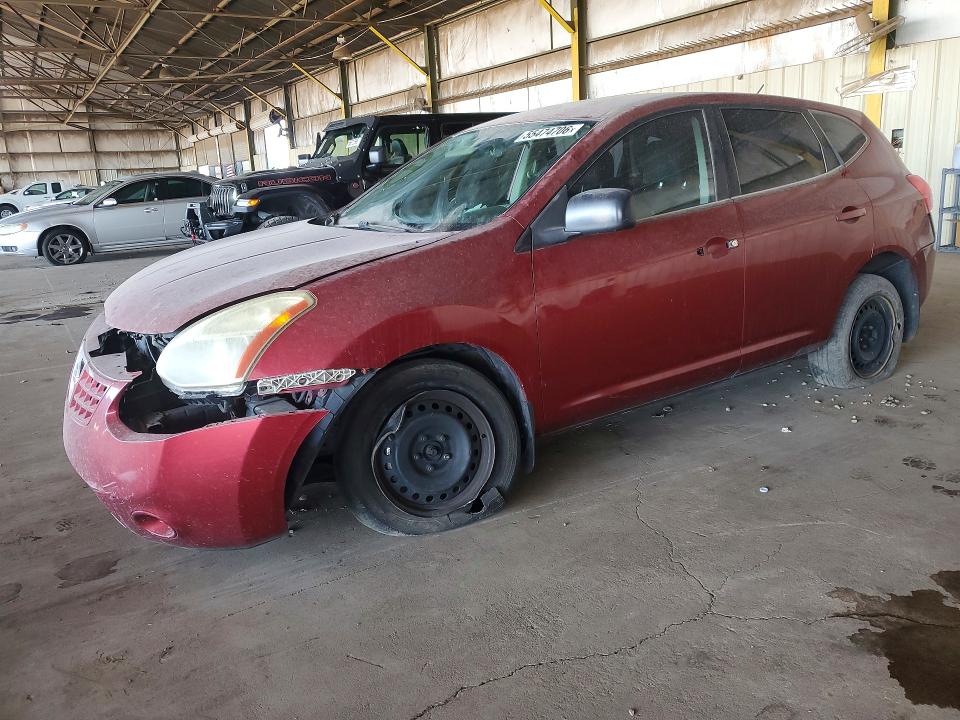 2009 Nissan Rogue sport VIN JN8AS58V89W171444 COPART salvage auction — FRONT END, Az - Certificate Of Title, sold $500 on 2026-07-20 (photo 1)