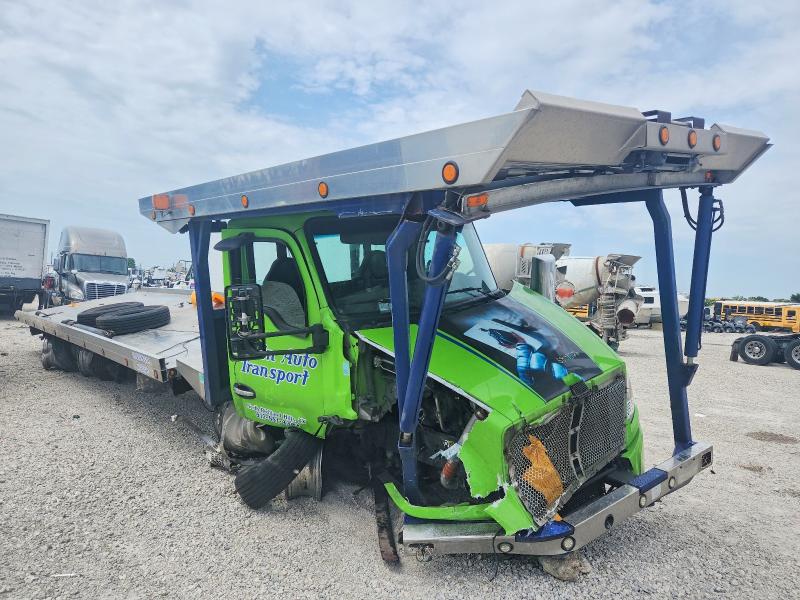 2023 Kenworth Construction VIN 2NK5LJ9X8PM258037 COPART salvage auction — FRONT END, TX - SALVAGE VEHICLE TITLE (P), sold $16,500 on 2026-09-10 (photo 1)