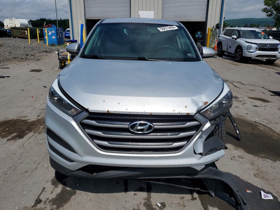 2018 Hyundai Tucson VIN KM8J2CA48JU818258 COPART salvage auction — FRONT END, Pa - Certificate Of Salvage, sold $900 on 2026-07-15 (photo 5)