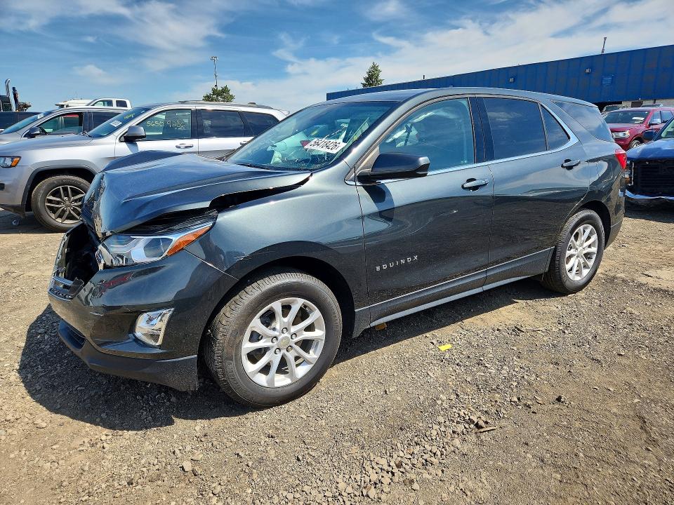 2020 Chevrolet Equinox VIN 3GNAXJEV7LS593984 COPART salvage auction — FRONT END, Mi - Certificate Of Title, sold $3,800 on 2026-07-02 (photo 1)