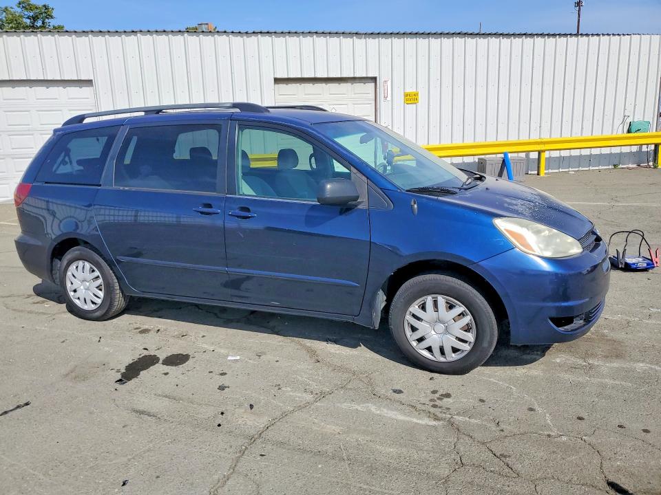 2005 Toyota Sienna VIN 5TDZA23C75S274614 COPART salvage auction — SIDE, Ca - Salvage Certificate, sold $650 on 2026-07-10 (photo 4)