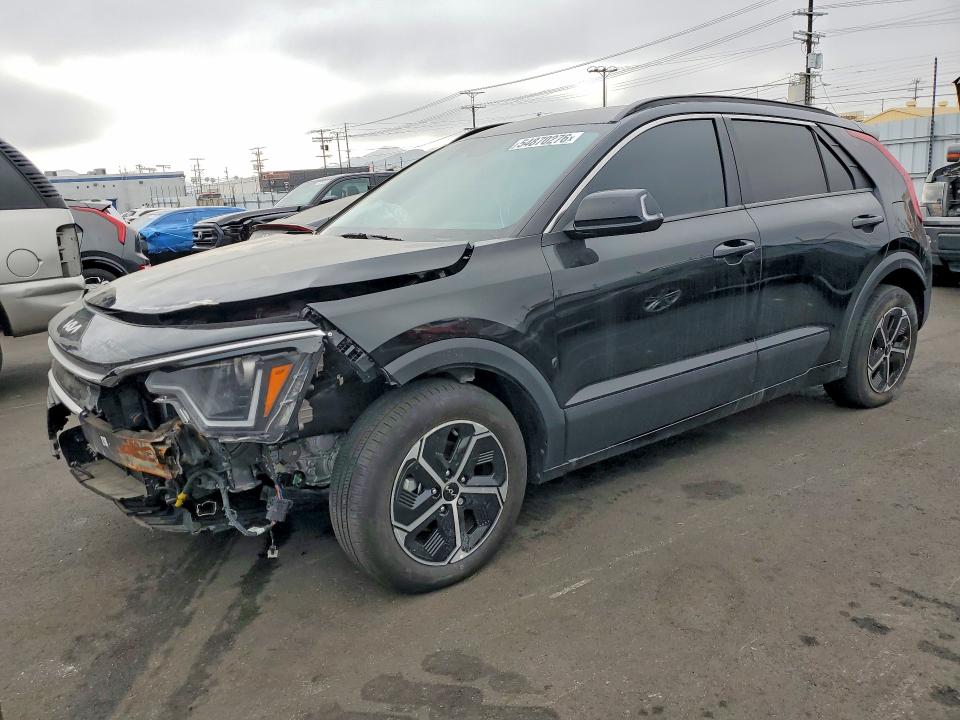 2025 Kia Niro VIN KNDCR3LE7S5219555 COPART salvage auction — FRONT END, In - Cert Of Title-Salvage Title, sold $5,300 on 2026-07-15 (photo 1)