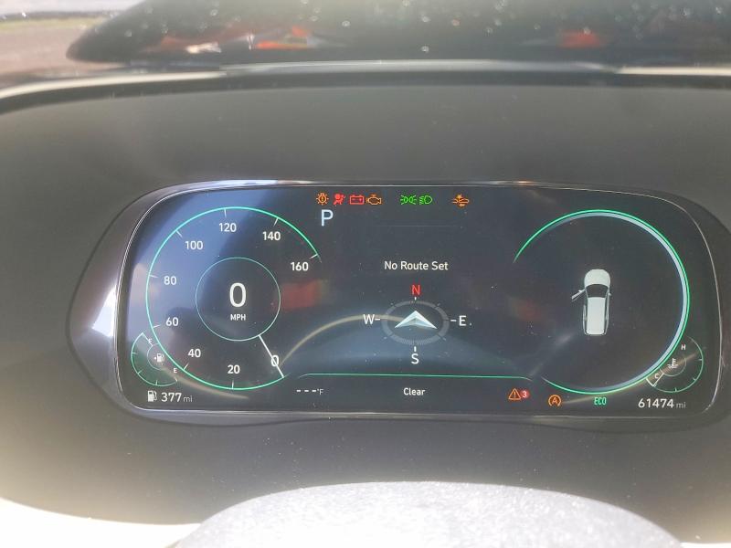 2022 Hyundai Palisade VIN KM8R74HE6NU342882 COPART salvage auction — FRONT END, Fl - Certificate Of Destruction, sold $2,500 on 2026-07-06 (photo 9)